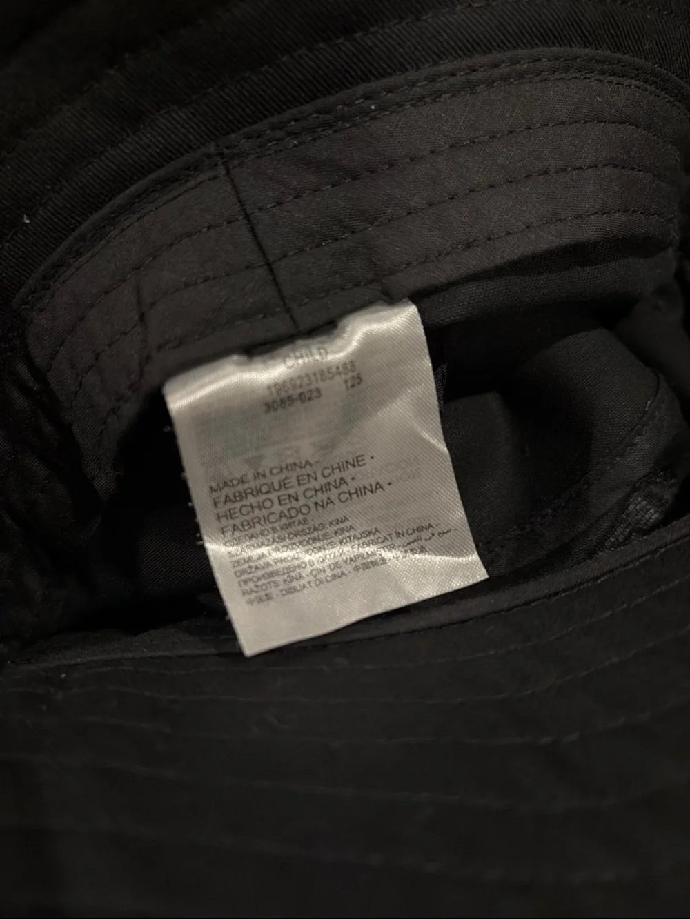 Nike Black Bucket Hat